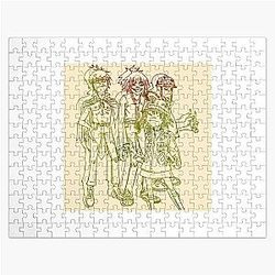 Gorillaz Puzzles - Gorillaz Minimalize 4K Jigsaw Puzzle RB2709