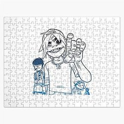 Gorillaz Puzzles - Gorillaz Minimalize 2K Jigsaw Puzzle RB2709