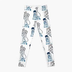 Gorillaz Leggings - Gorillaz Minimalize 2K Leggings RB2709