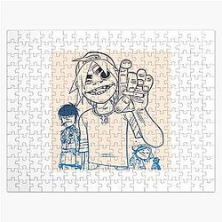 Gorillaz Puzzles - Gorillaz Minimalize 1K Jigsaw Puzzle RB2709