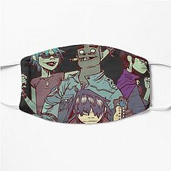 Gorillaz Face Masks - Gorillaz Minimalize 16K Flat Mask RB2709