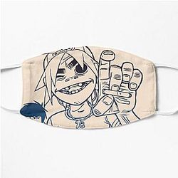 Gorillaz Face Masks - Gorillaz Minimalize 1K Flat Mask RB2709