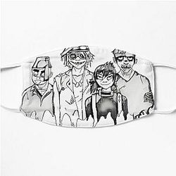 Gorillaz Face Masks - Gorillaz Flat Mask RB2709