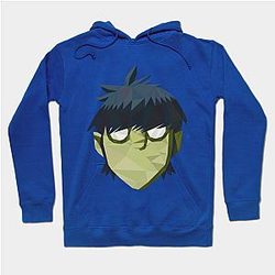 Gorillaz Hoodies - Gorillaz Murdoc Head Poly-Art Hoodie TP0310
