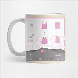 Gorillaz Mugs - Little Pink Plastic Bags Mug TP0310
