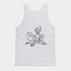 Gorillaz Tank Tops - Mike the monkey Tank Top TP0310