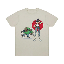 Virtual Band Illustration Design NTAN3001 Gorillaz T-Shirts