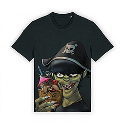 Gorillaz Murdoc Pirate LA 1606 Gorillaz T-Shirts