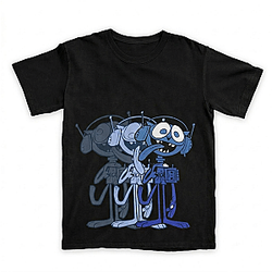 Gorillaz Retro Radio Cat Tee LA 1606 Gorillaz T-Shirts