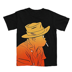 Gorillaz Fedora Character Tee LA 1606 Gorillaz T-Shirts