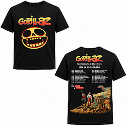 The Mountain Tour 2026 US & Canada LA0308 Gorillaz T-Shirts