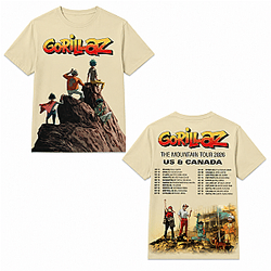 The Mountain Tour 2026 US & Canada LA0308 Gorillaz T-Shirts