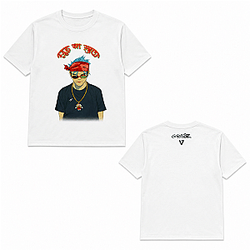 Bandana Gold Chain LA0308 Gorillaz T-Shirts
