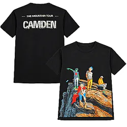 The Mountain Tour 2026 Concert DK1410 3D Gorillaz T-Shirts