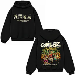 The Mountain Tour Forest 2026 DK1410 Gorillaz Hoodies