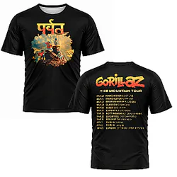 The Mountain Tour 2026 All Over Print DK1410 Gorillaz T-Shirts