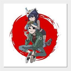 Gorillaz Posters - gorillaz Poster TP0310