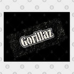 Gorillaz Posters - Gorillaz Vintage Nyindir Poster TP0310