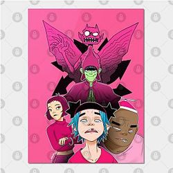 Gorillaz Posters - cracker island Poster TP0310