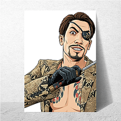 Goro Majima Cabaret Manager lord Goro Majima Posters