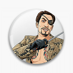 Goro Majima Cabaret Manager lord Goro Majima Pins