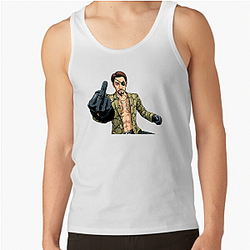 Goro Majima Construction Building Kamurocho Goro Majima Tank Tops