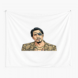 Goro Majima Hannya Tattooed back Goro Majima Tapestries