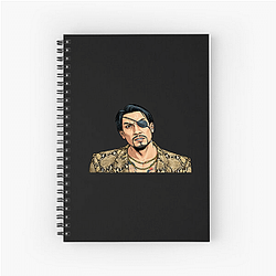 Goro Majima Hannya Tattooed back Goro Majima Notebook
