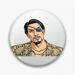 Goro Majima Hannya Tattooed back Goro Majima Pins