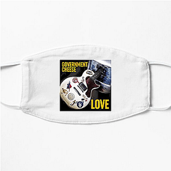 Government Cheese Branded Threads Government Cheese Face Masks