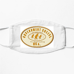Government Cheese Signature Merch Government Cheese Face Masks