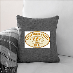 Government Cheese Signature Merch Government Cheese Pillows Cover