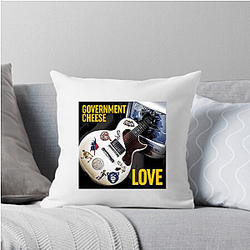 Government Cheese Branded Threads Government Cheese Pillows Cover