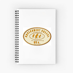Government Cheese Signature Merch Government Cheese Notebook