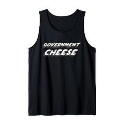 Government Cheese American Cheddar Grilled Mac Cheese Tank Top