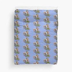 Grace and Frankie Vodka Watermelon Duvet Cover