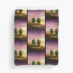 Grace and the Final Episodes of Frankie Duvet Cover