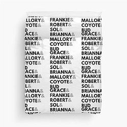 Grace and Frankie Design Duvet Cover