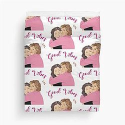 Grace and Frankie Good Vibrations Duvet Cover