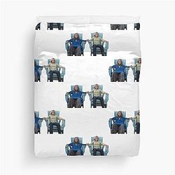 Grace and Frankie Sitting Duvet Cover