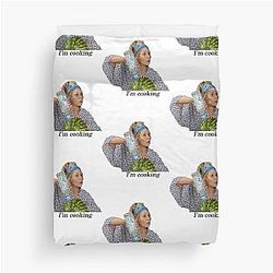 I'm Cooking for Grace Frankie Vodka Watermelon Chiffon Gift Men Women Duvet Cover