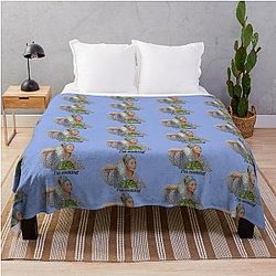 Grace and Frankie Vodka Water Melon Throw Blanket