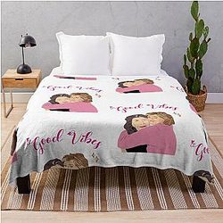 Grace and Frankie Throw Blanket