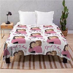 Grace and Frankie Good Vibes Throw Blanket
