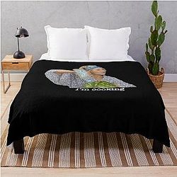Cooking with Grace and Frankie Vodka Throw Blanket