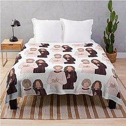 Grace and Frankie throw blanket