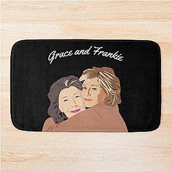 Grace and Frankie Hugging Bath Mats