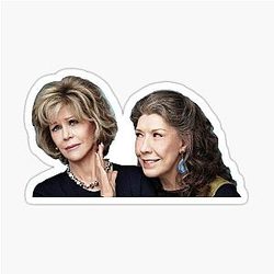Grace and Frankie sticker