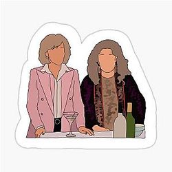 Grace Frankie Aesthetic Sticker