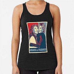 Grace and Frankie Racerback Tank Top